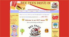Desktop Screenshot of beeteesdrivein.com
